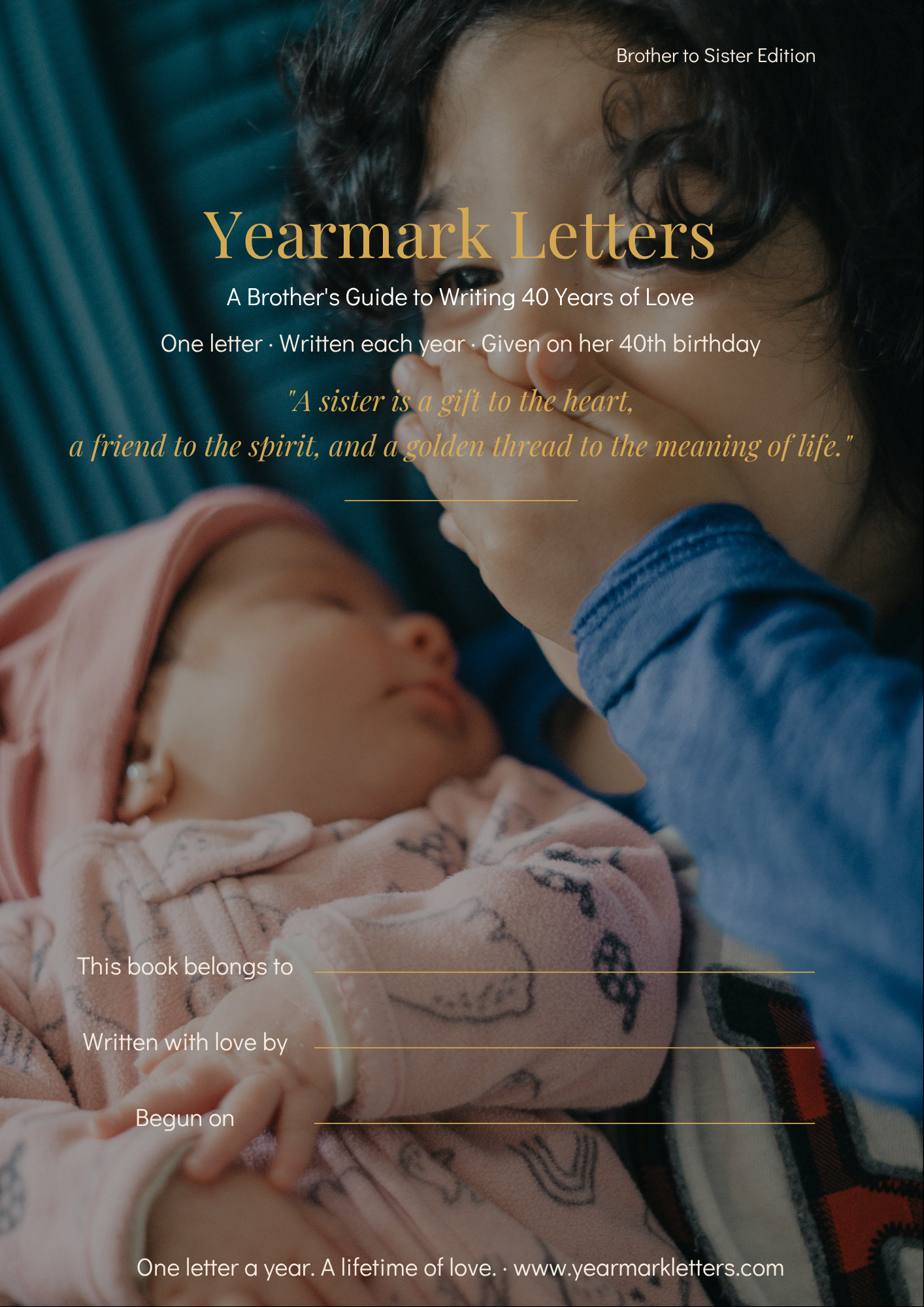 Yearmark Letters: Brother to Sister Edition